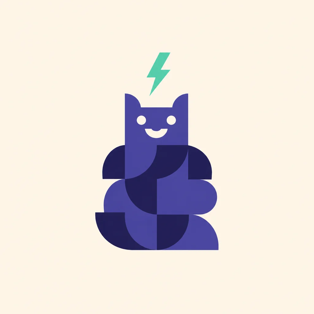 Geometrische illustratie die Webby voorstelt, Prestatiespecialist